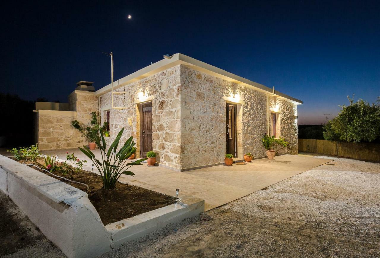 Nepheli Stone House Villa Plátanos Exterior foto